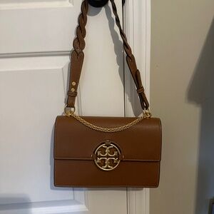 Tory Burch Miller Leather Flap Shoulder Bag